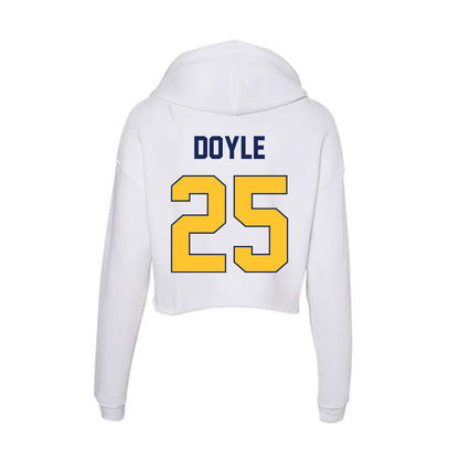 Marquette - NCAA Men's Lacrosse : Ryan Doyle - Women's Crop Fleece Hoodie-1
