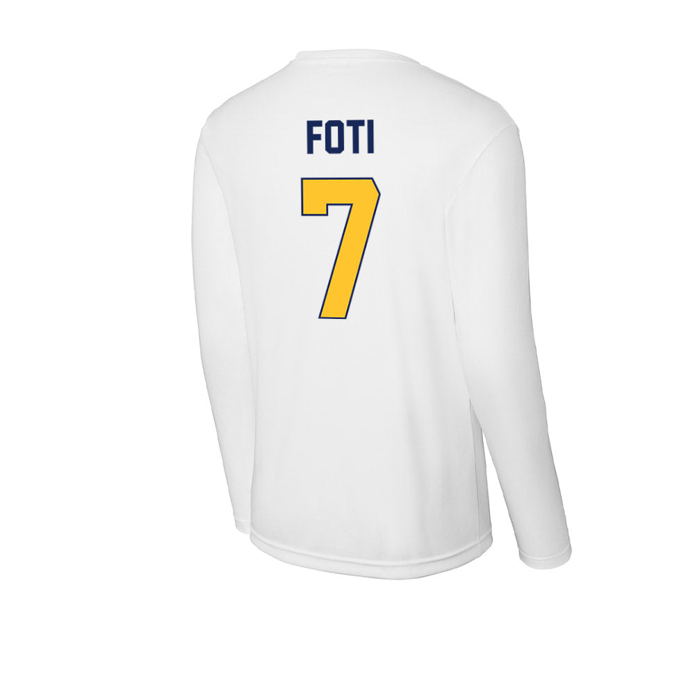 Marquette - NCAA Women's Volleyball : Ella Foti - Activewear Long Sleeve T-Shirt-1