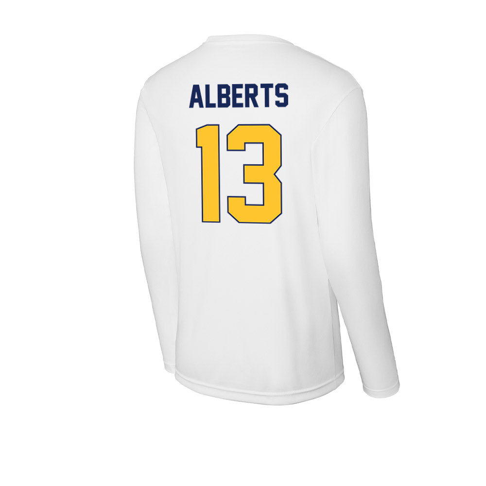 Marquette - NCAA Women's Soccer : Adrianna Alberts - Activewear Long Sleeve T-Shirt-1