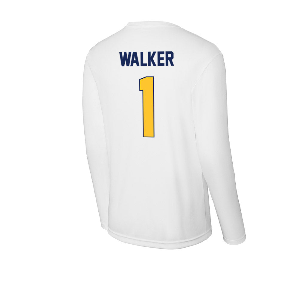Marquette - NCAA Men's Basketball : Nash Walker - Activewear Long Sleeve T-Shirt-1