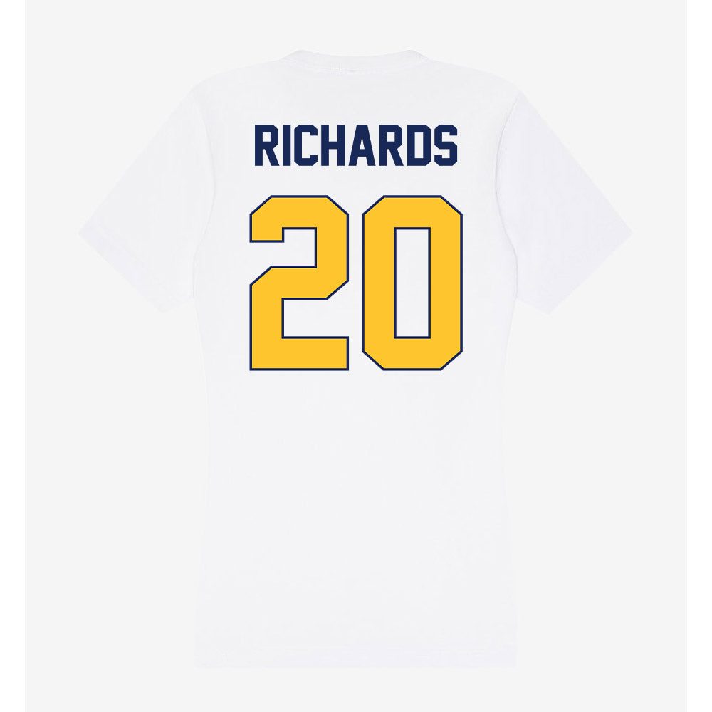 Marquette - NCAA Men's Soccer : Bryce Richards - Women's V-Neck T-Shirt-1