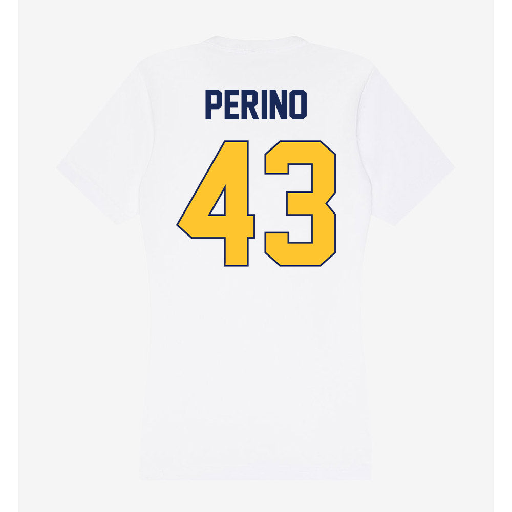 Marquette - NCAA Women's Lacrosse : Gabbi Perino - Women's V-Neck T-Shirt-1