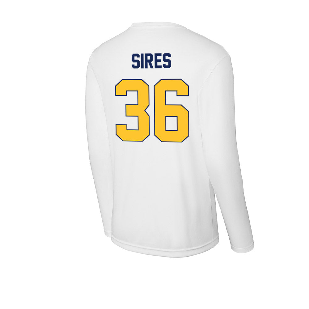 Marquette - NCAA Men's Lacrosse : Ronald Sires - Activewear Long Sleeve T-Shirt-1