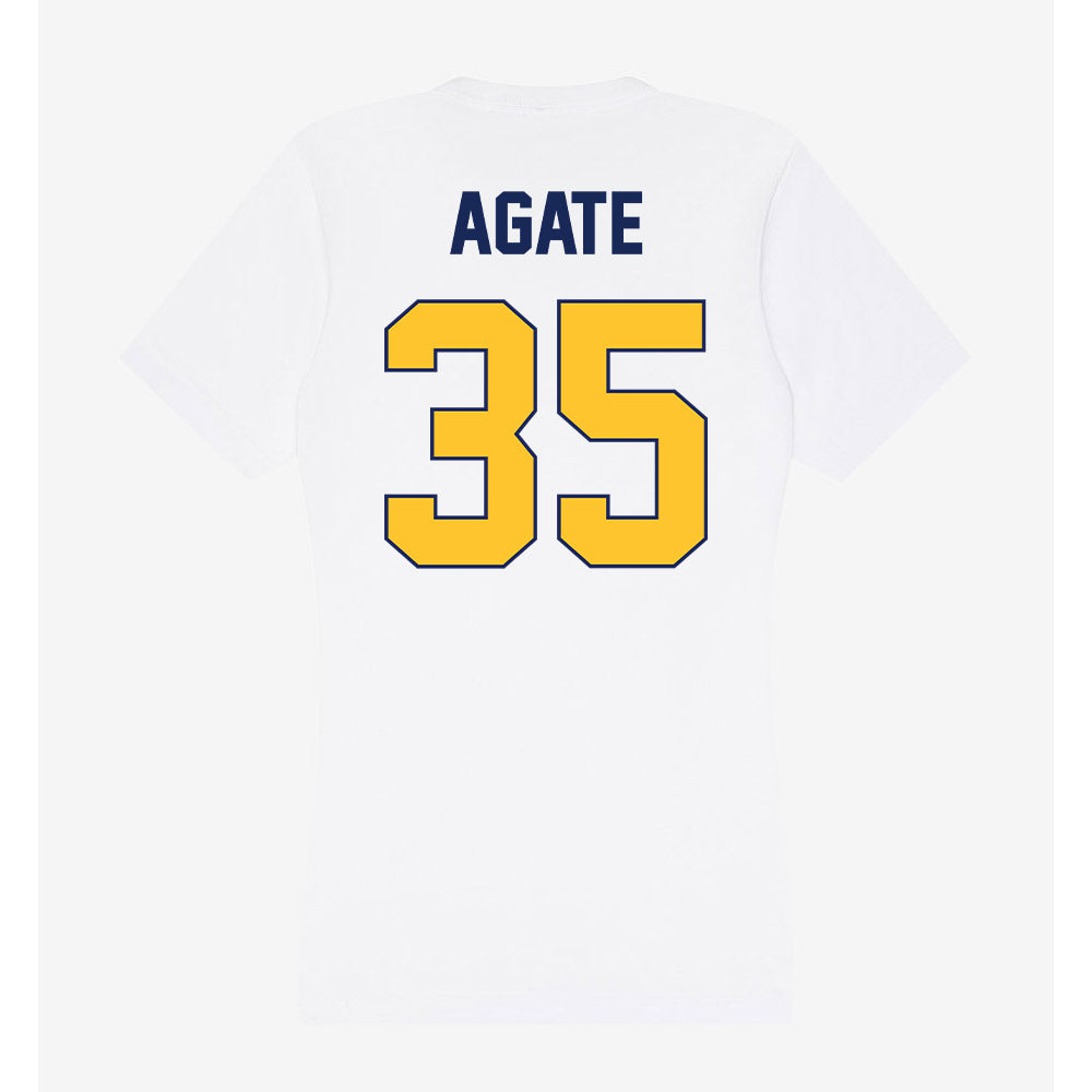 Marquette - NCAA Women's Lacrosse : Eliza Agate - Women's V-Neck T-Shirt-1