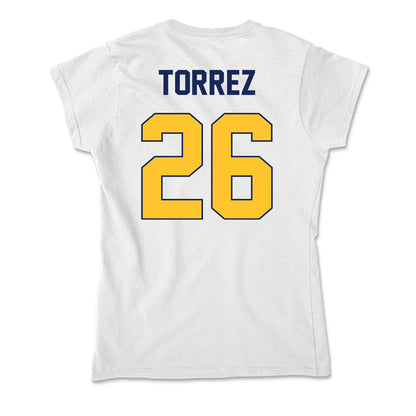 Marquette - NCAA Men's Soccer : Hudson Torrez - Soft Style Women’s T-Shirt-1
