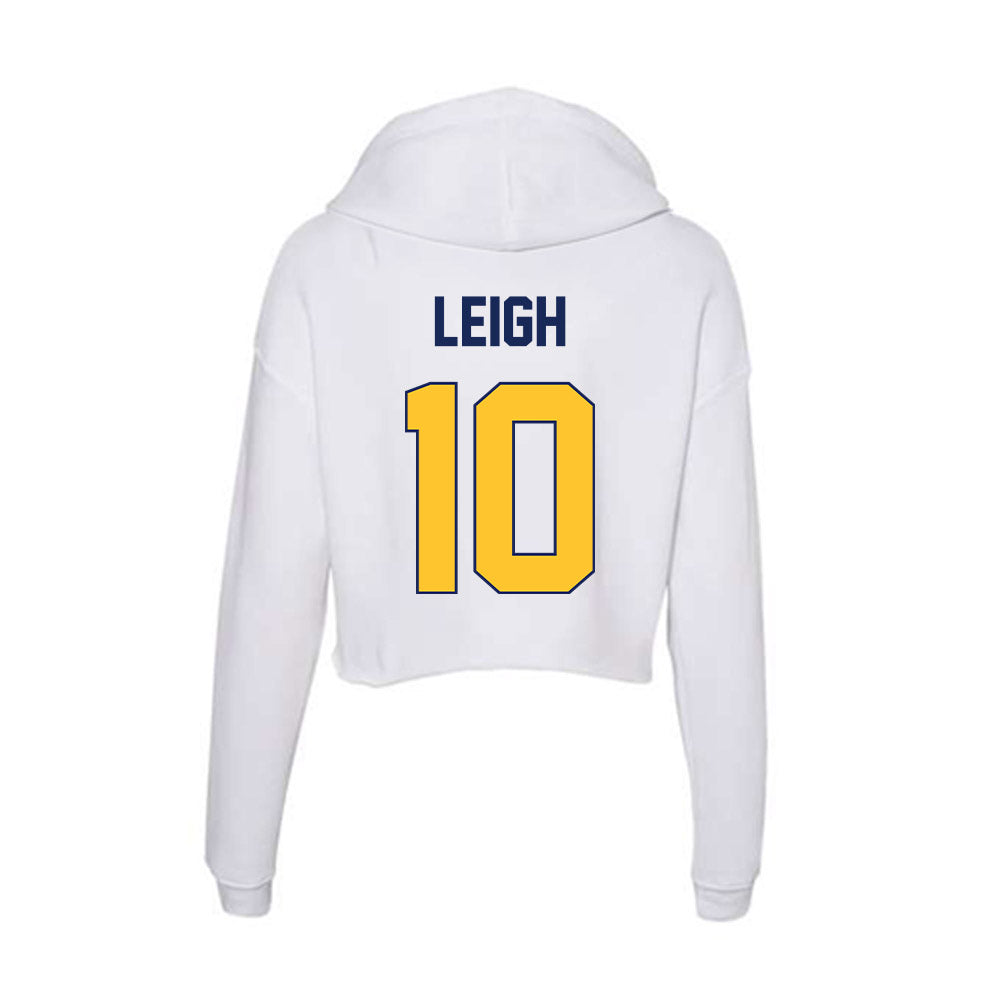 Marquette - NCAA Women's Soccer : Jocelyn Leigh - Women's Crop Fleece Hoodie-1