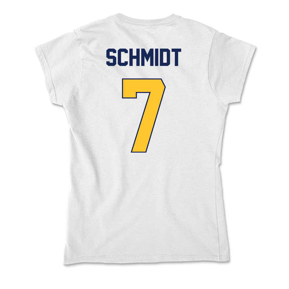 Marquette - NCAA Women's Volleyball : Keira Schmidt - Soft Style Women’s T-Shirt-1