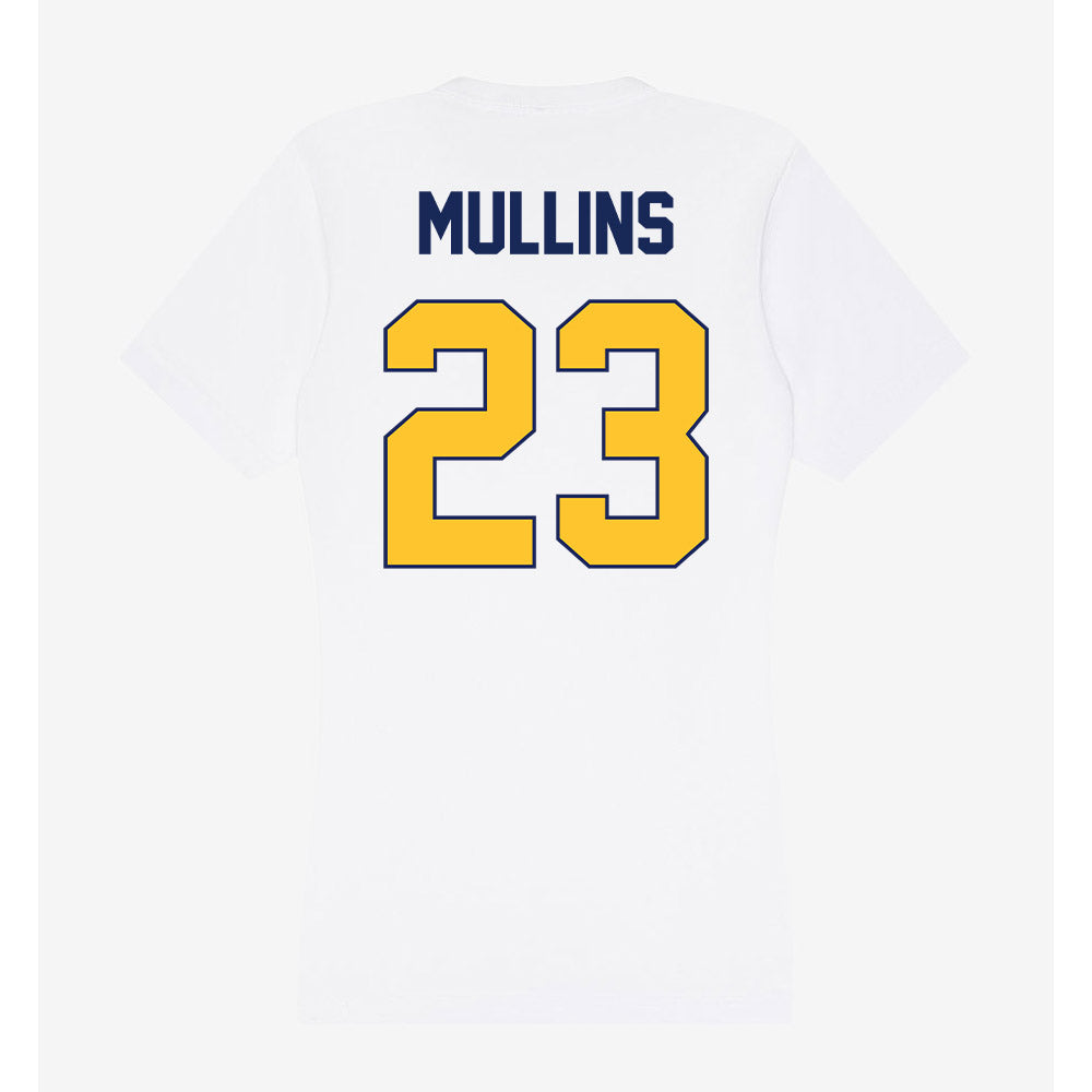 Marquette - NCAA Men's Soccer : Drew Mullins - Women's V-Neck T-Shirt-1