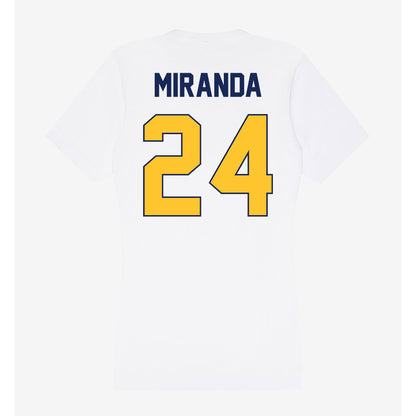 Marquette - NCAA Men's Soccer : Gabriel Miranda - Women's V-Neck T-Shirt-1