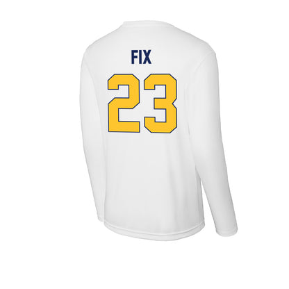 Marquette - NCAA Women's Soccer : Emily Fix - Activewear Long Sleeve T-Shirt-1