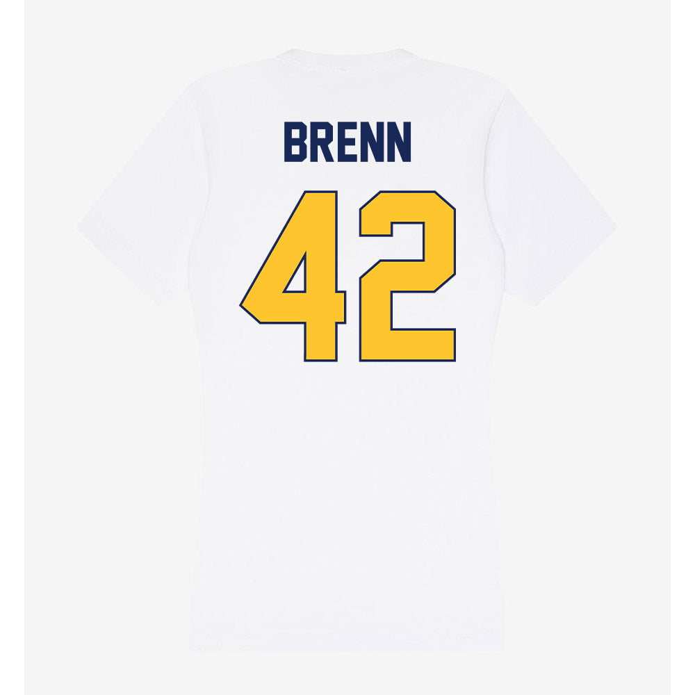 Marquette - NCAA Men's Basketball : Braeden Brenn - Women's V-Neck T-Shirt-1