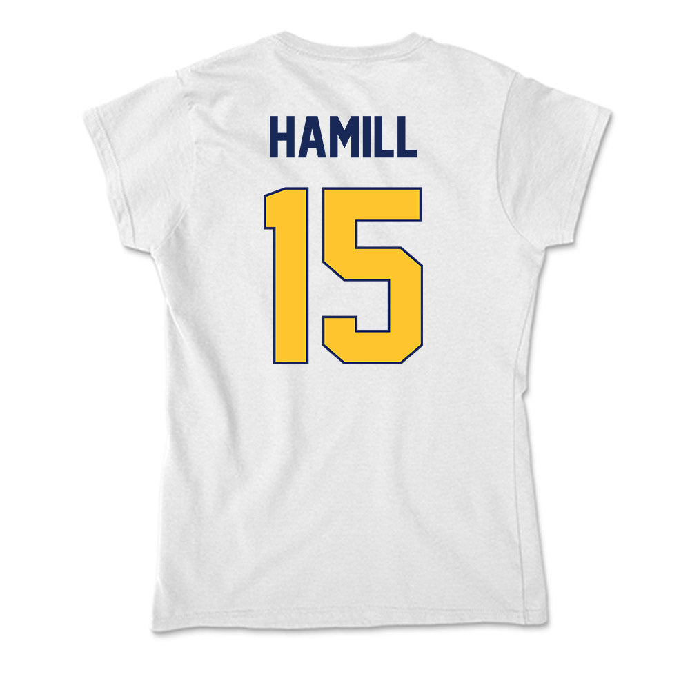 Marquette - NCAA Men's Lacrosse : Matt Hamill - Soft Style Women’s T-Shirt-1