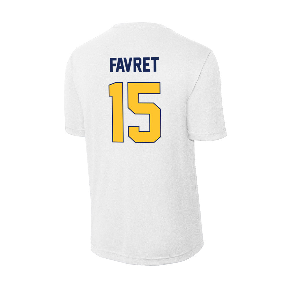 Marquette - NCAA Women's Soccer : Cecilia Favret - Activewear T-Shirt-1