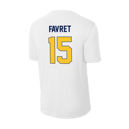 Marquette - NCAA Women's Soccer : Cecilia Favret - Activewear T-Shirt-1