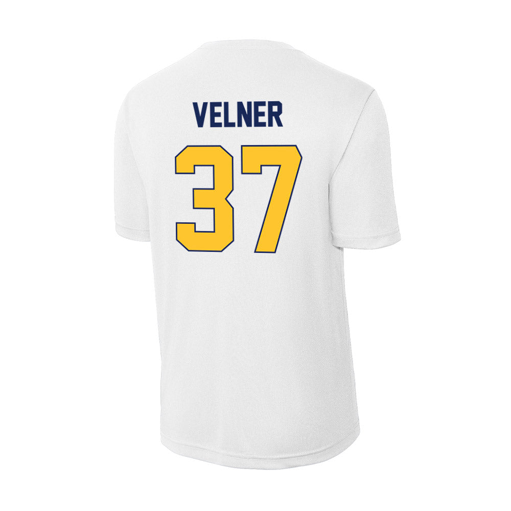 Marquette - NCAA Women's Lacrosse : Mary Velner - Activewear T-Shirt-1