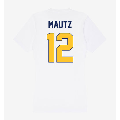 Marquette - NCAA Women's Lacrosse : Ella Mautz - Women's V-Neck T-Shirt-1