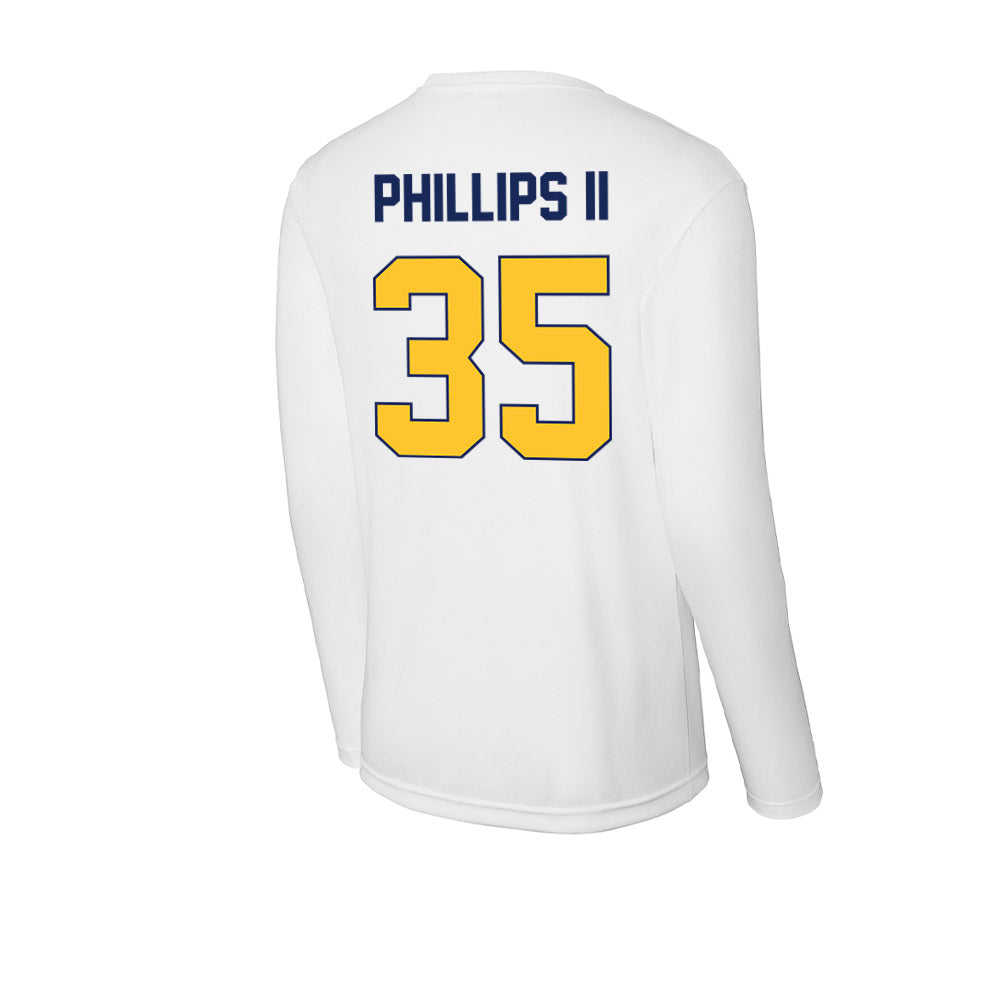 Marquette - NCAA Men's Basketball : Michael Phillips II - Activewear Long Sleeve T-Shirt-1