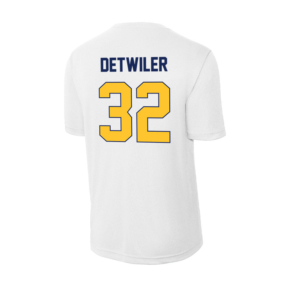 Marquette - NCAA Men's Lacrosse : Peter Detwiler - Activewear T-Shirt-1