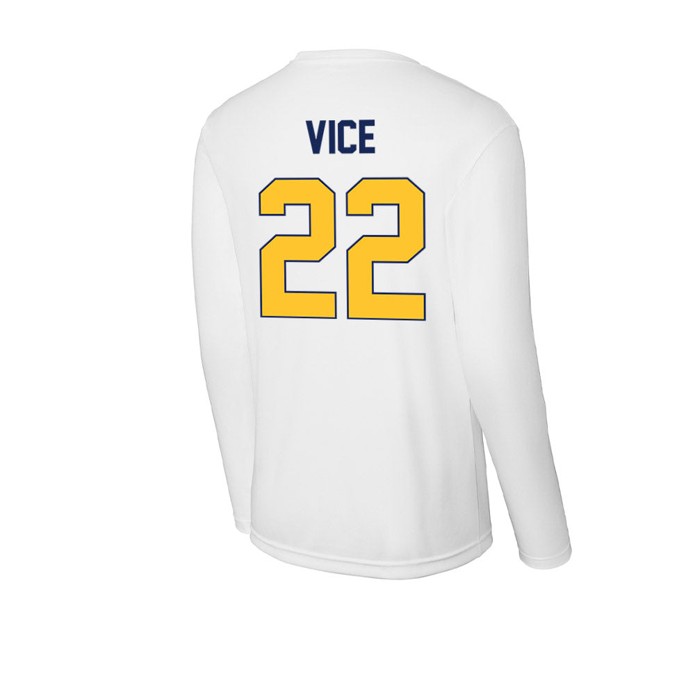 Marquette - NCAA Women's Basketball : Halle Vice - Activewear Long Sleeve T-Shirt-1