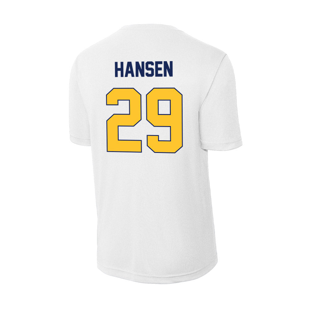 Marquette - NCAA Women's Lacrosse : Megan Hansen - Activewear T-Shirt-1