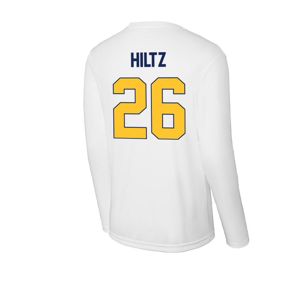 Marquette - NCAA Men's Lacrosse : Hayden Hiltz - Activewear Long Sleeve T-Shirt-1