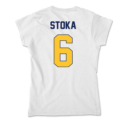 Marquette - NCAA Men's Soccer : Mateo Stoka - Soft Style Women’s T-Shirt-1