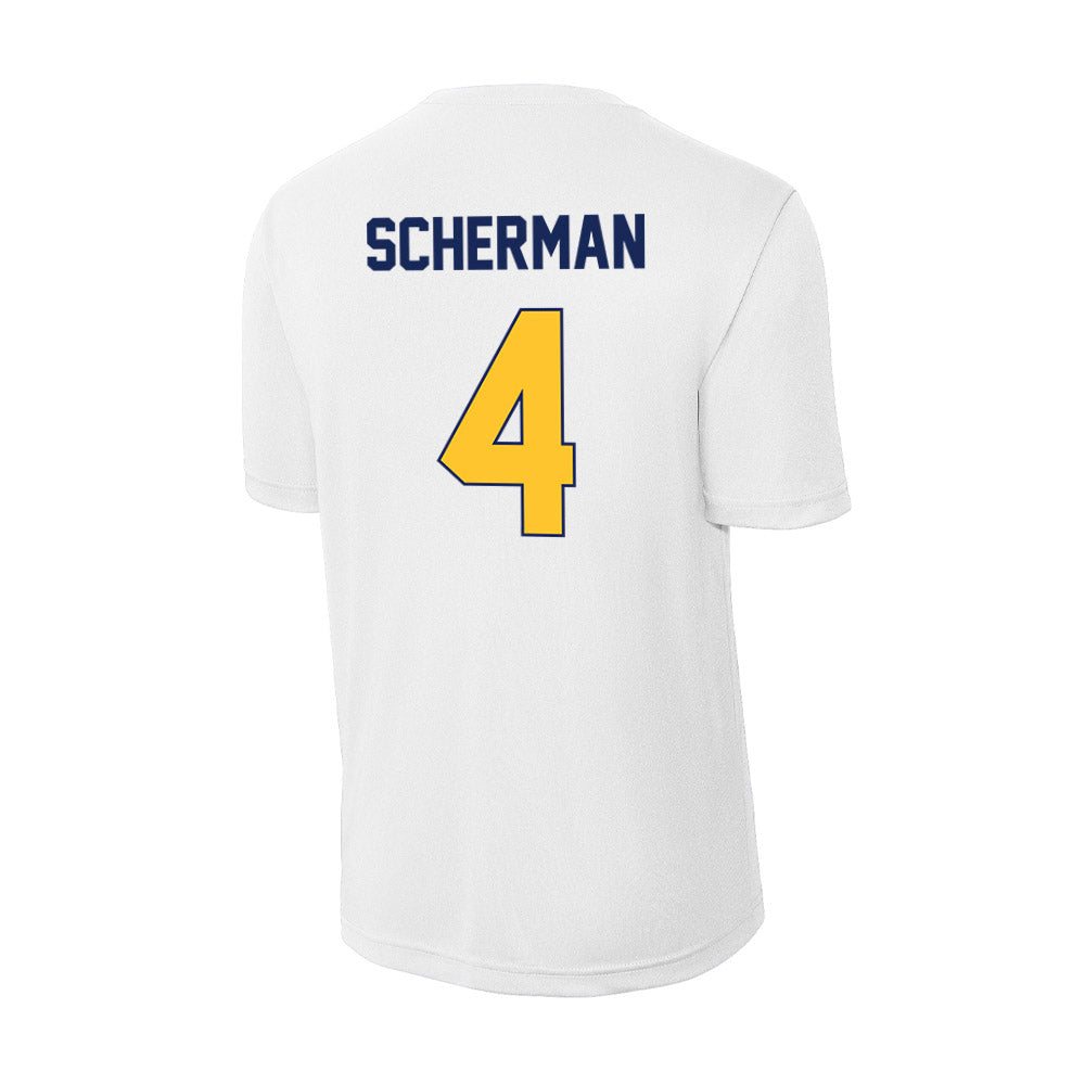 Marquette - NCAA Men's Lacrosse : Brol Scherman - Activewear T-Shirt-1