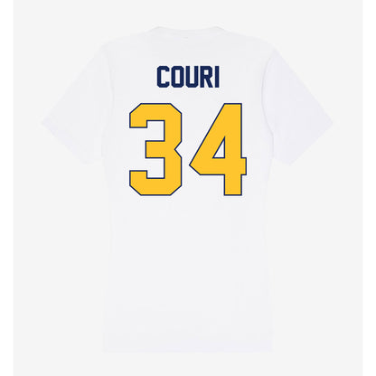 Marquette - NCAA Women's Lacrosse : Emily Couri - Women's V-Neck T-Shirt-1