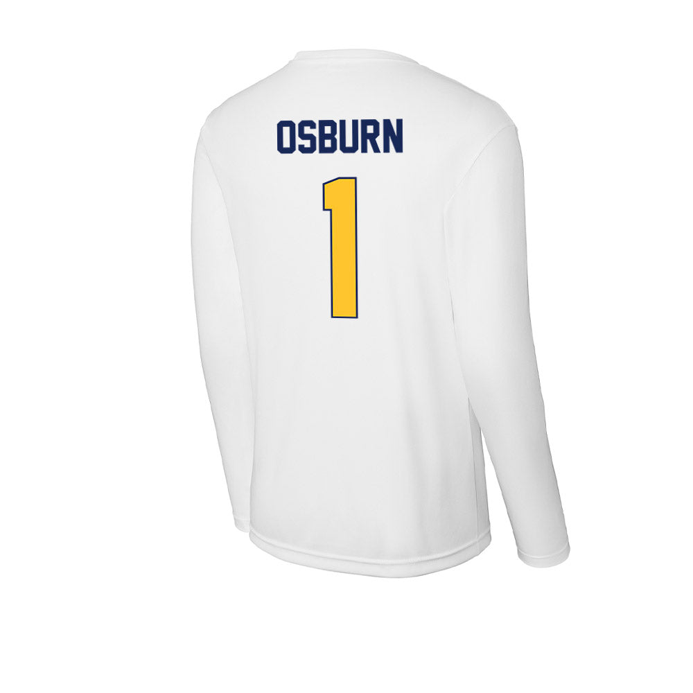 Marquette - NCAA Women's Lacrosse : Tess Osburn - Activewear Long Sleeve T-Shirt-1