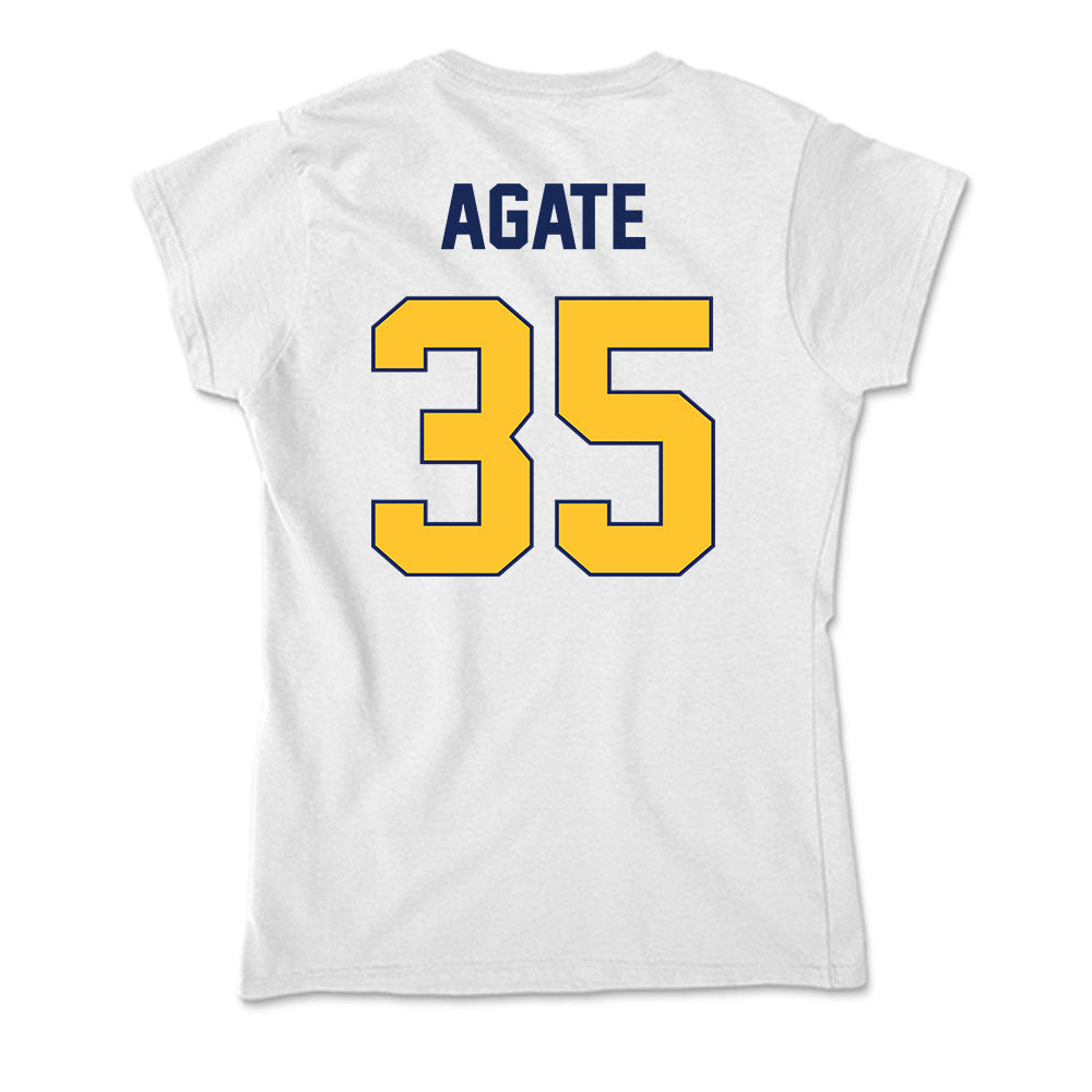Marquette - NCAA Women's Lacrosse : Eliza Agate - Soft Style Women’s T-Shirt-1