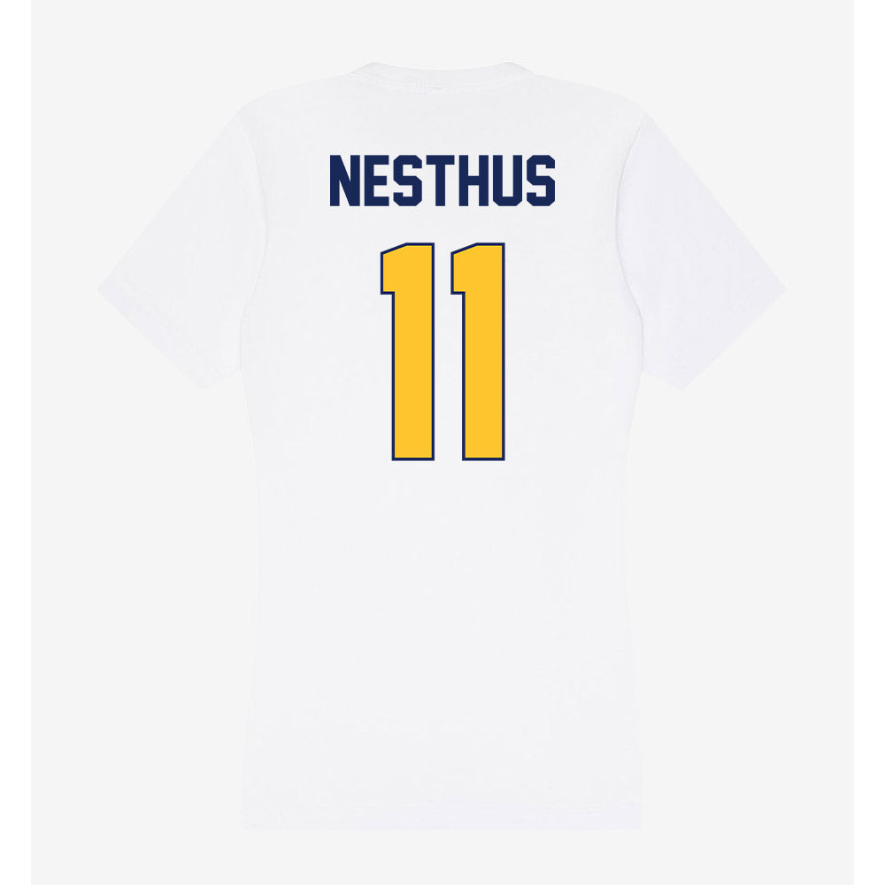 Marquette - NCAA Men's Soccer : Lucas Nesthus - Women's V-Neck T-Shirt-1