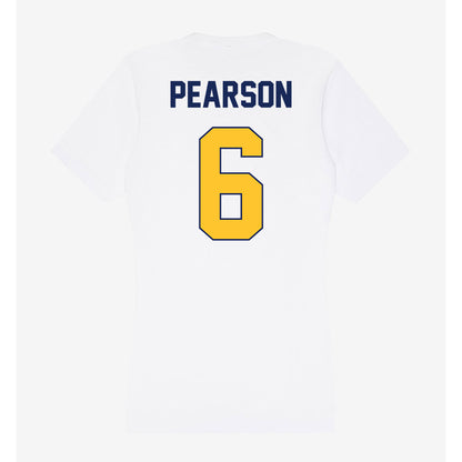 Marquette - NCAA Men's Basketball : Sheek Pearson - Women's V-Neck T-Shirt-1