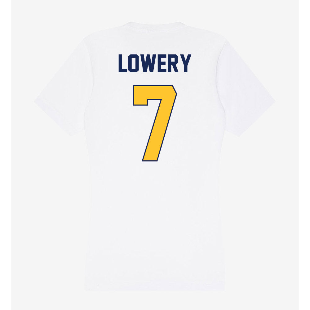 Marquette - NCAA Men's Basketball : Zaide Lowery - Women's V-Neck T-Shirt-1