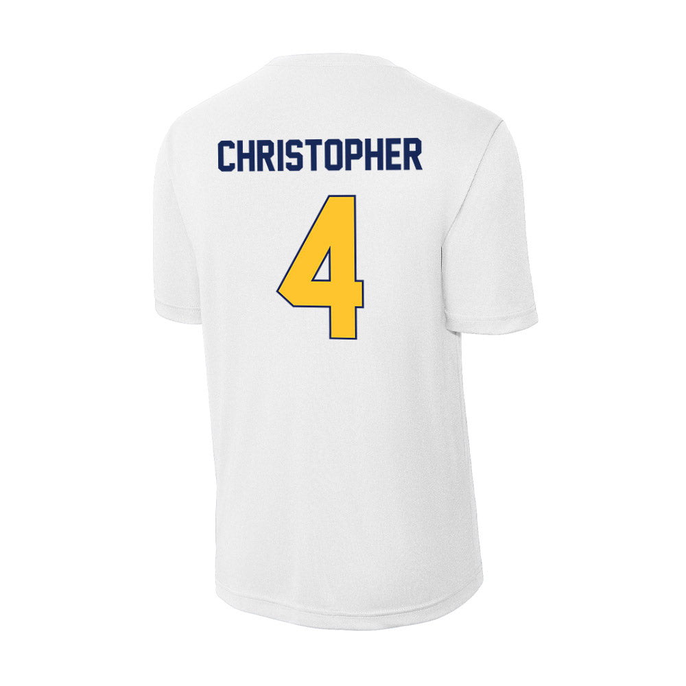 Marquette - NCAA Women's Soccer : Carly Christopher - Activewear T-Shirt-1