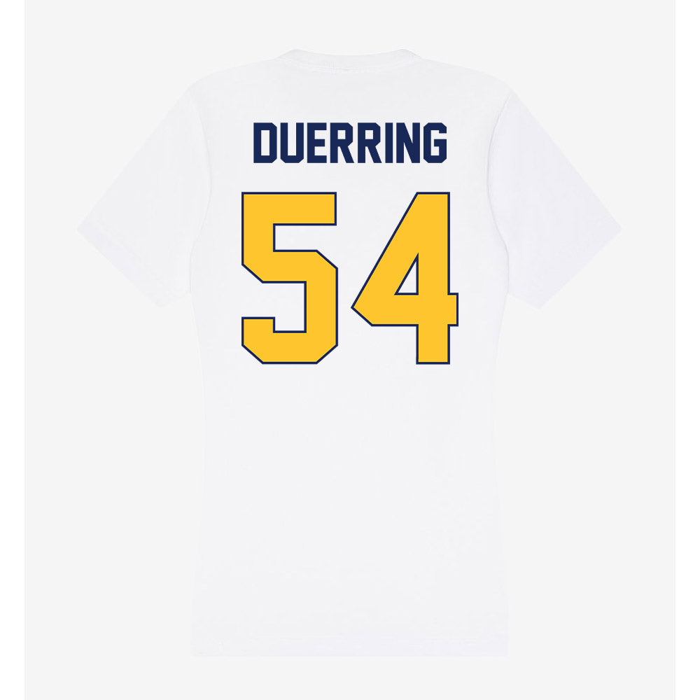 Marquette - NCAA Men's Lacrosse : Dylan Duerring - Women's V-Neck T-Shirt-1