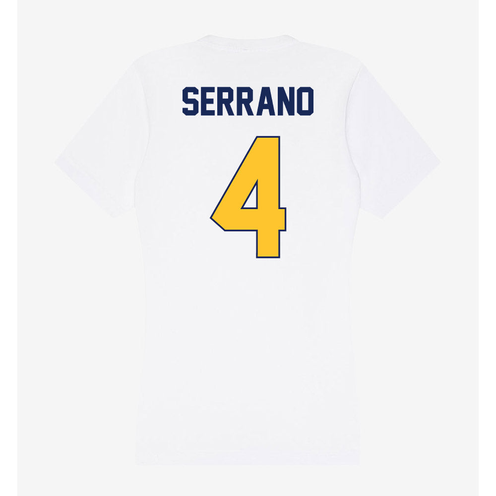 Marquette - NCAA Women's Lacrosse : Dani Serrano - Women's V-Neck T-Shirt-1