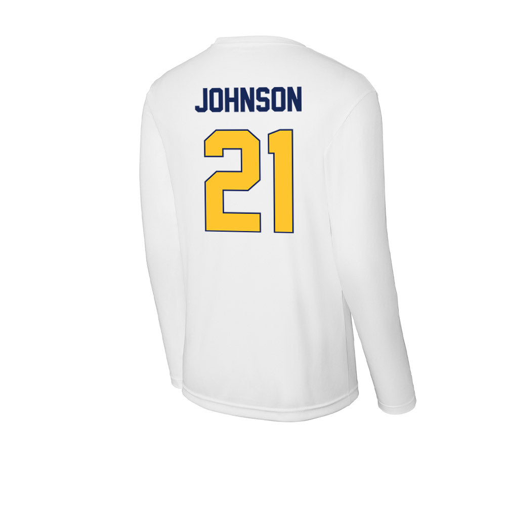 Marquette - NCAA Men's Lacrosse : Bradley Johnson - Activewear Long Sleeve T-Shirt-1