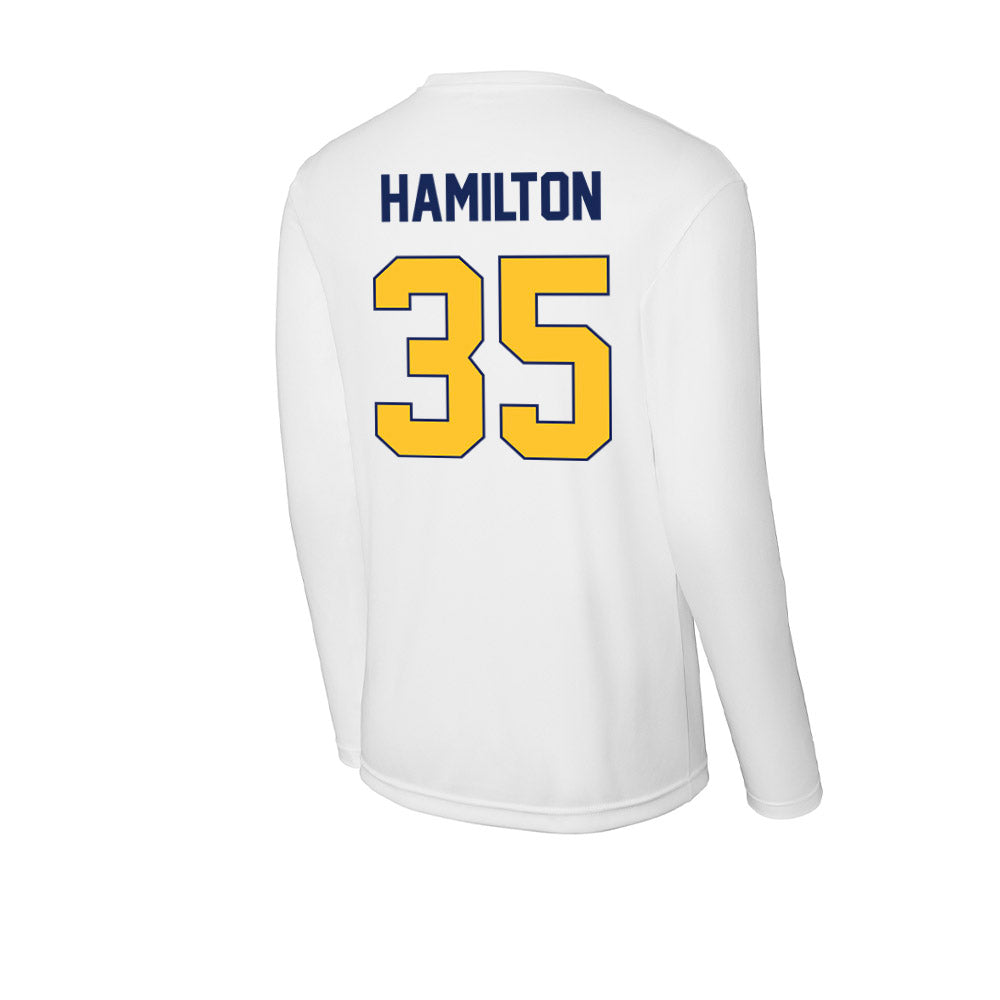 Marquette - NCAA Men's Basketball : Caedin Hamilton - Activewear Long Sleeve T-Shirt-1