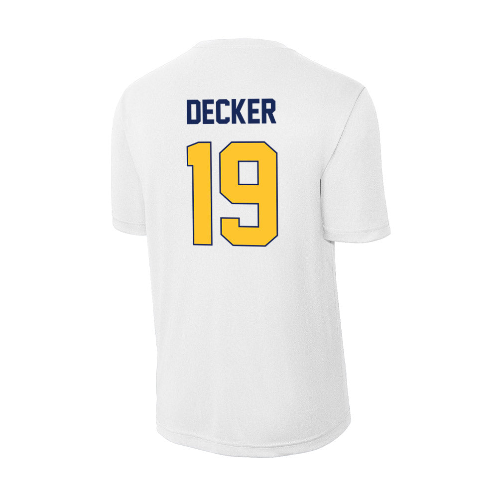 Marquette - NCAA Women's Soccer : Meg Decker - Activewear T-Shirt-1