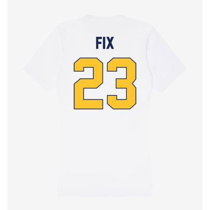 Marquette - NCAA Women's Soccer : Emily Fix - Women's V-Neck T-Shirt-1