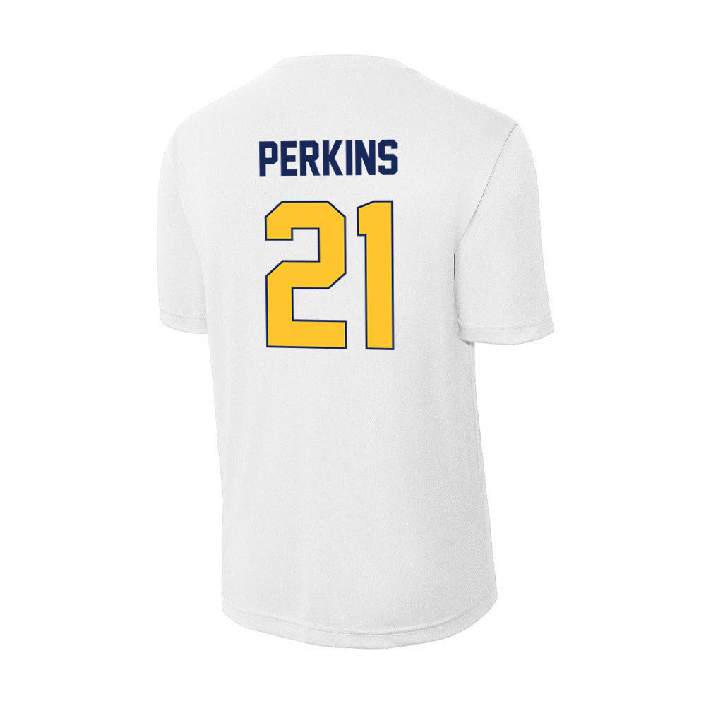 Marquette - NCAA Women's Basketball : Kennedi Perkins - Activewear T-Shirt-1