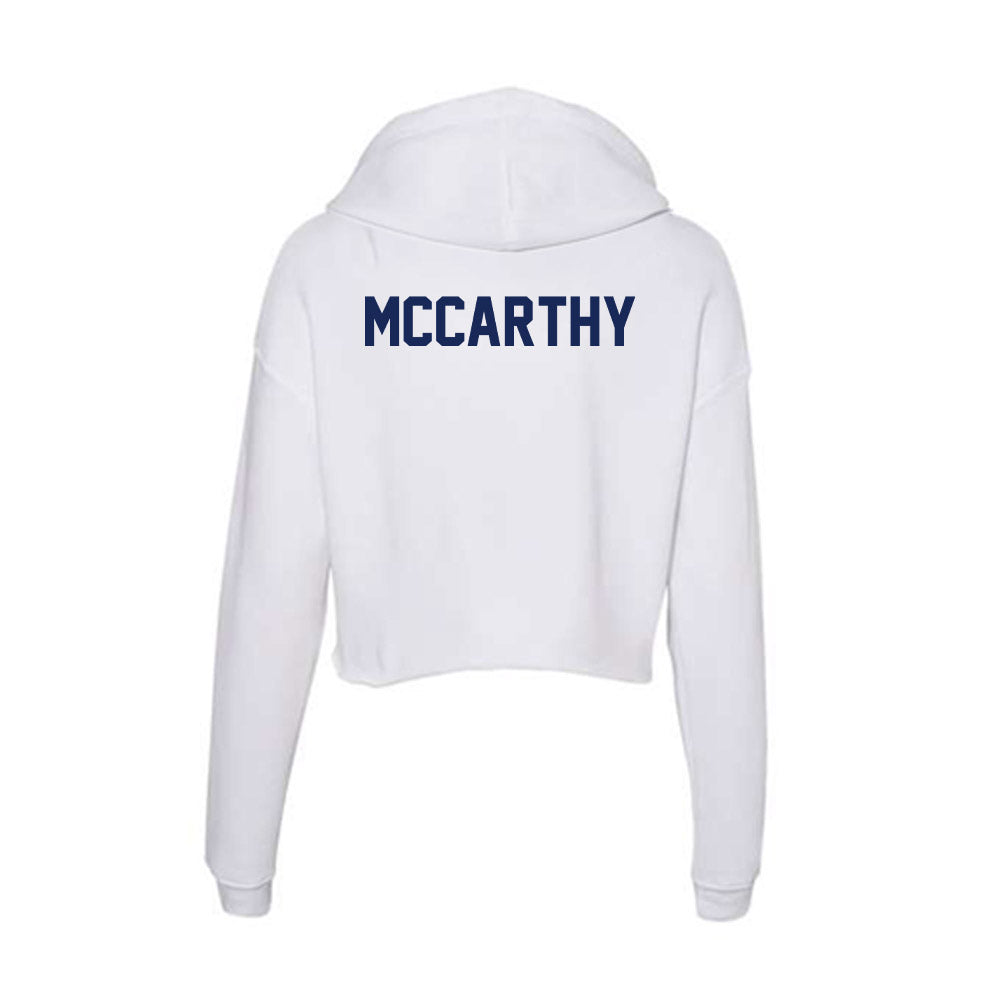 Marquette - NCAA Women's Track & Field : Libby McCarthy - Women's Crop Fleece Hoodie-1