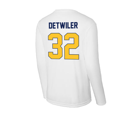 Marquette - NCAA Men's Lacrosse : Peter Detwiler - Activewear Long Sleeve T-Shirt-1