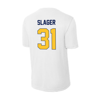 Marquette - NCAA Men's Lacrosse : Adam Slager - Activewear T-Shirt-1