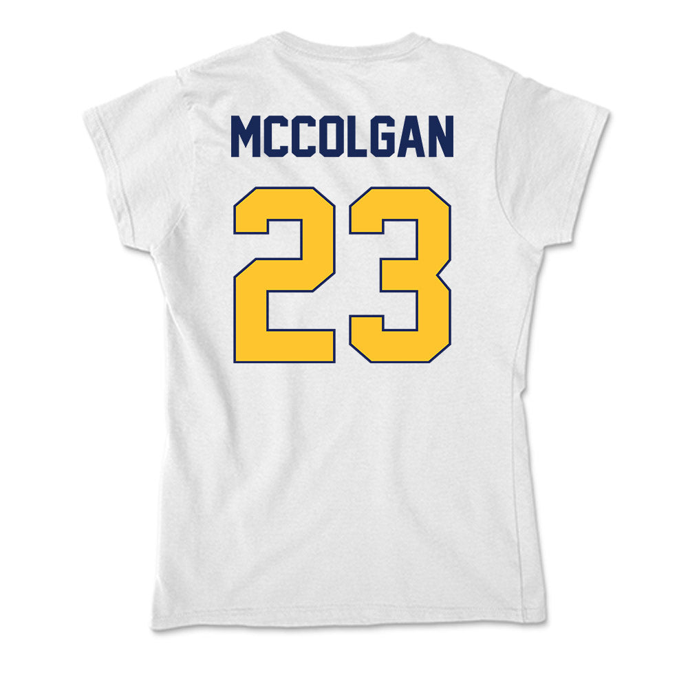 Marquette - NCAA Men's Lacrosse : PJ McColgan - Soft Style Women’s T-Shirt-1