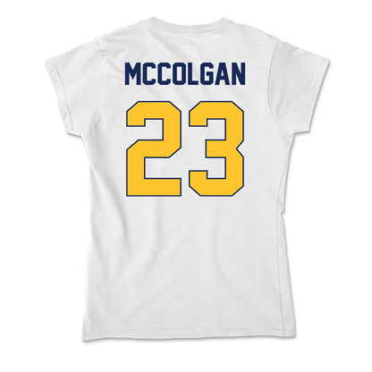 Marquette - NCAA Men's Lacrosse : PJ McColgan - Soft Style Women’s T-Shirt-1