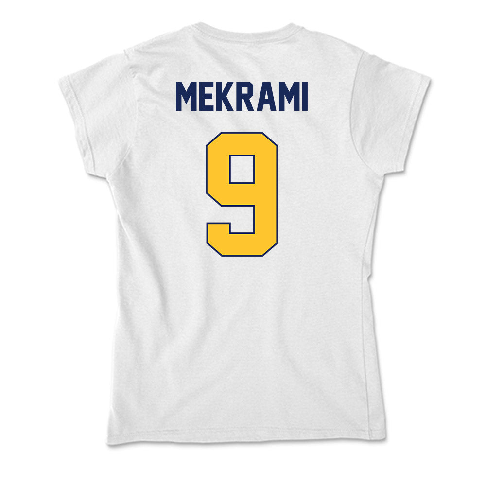 Marquette - NCAA Men's Soccer : Adam Mekrami - Soft Style Women’s T-Shirt-1