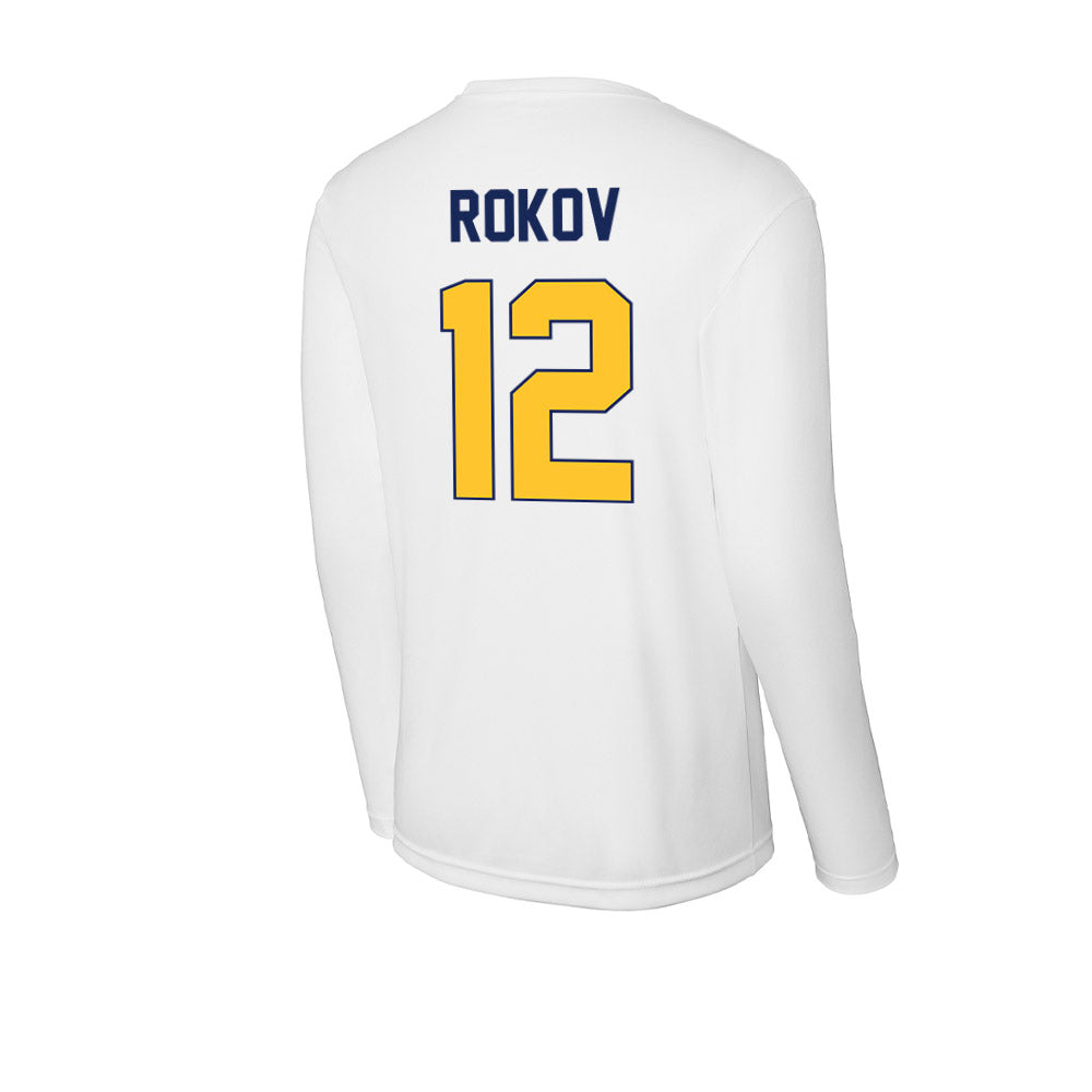 Marquette - NCAA Men's Soccer : Gabriel Rokov - Activewear Long Sleeve T-Shirt-1