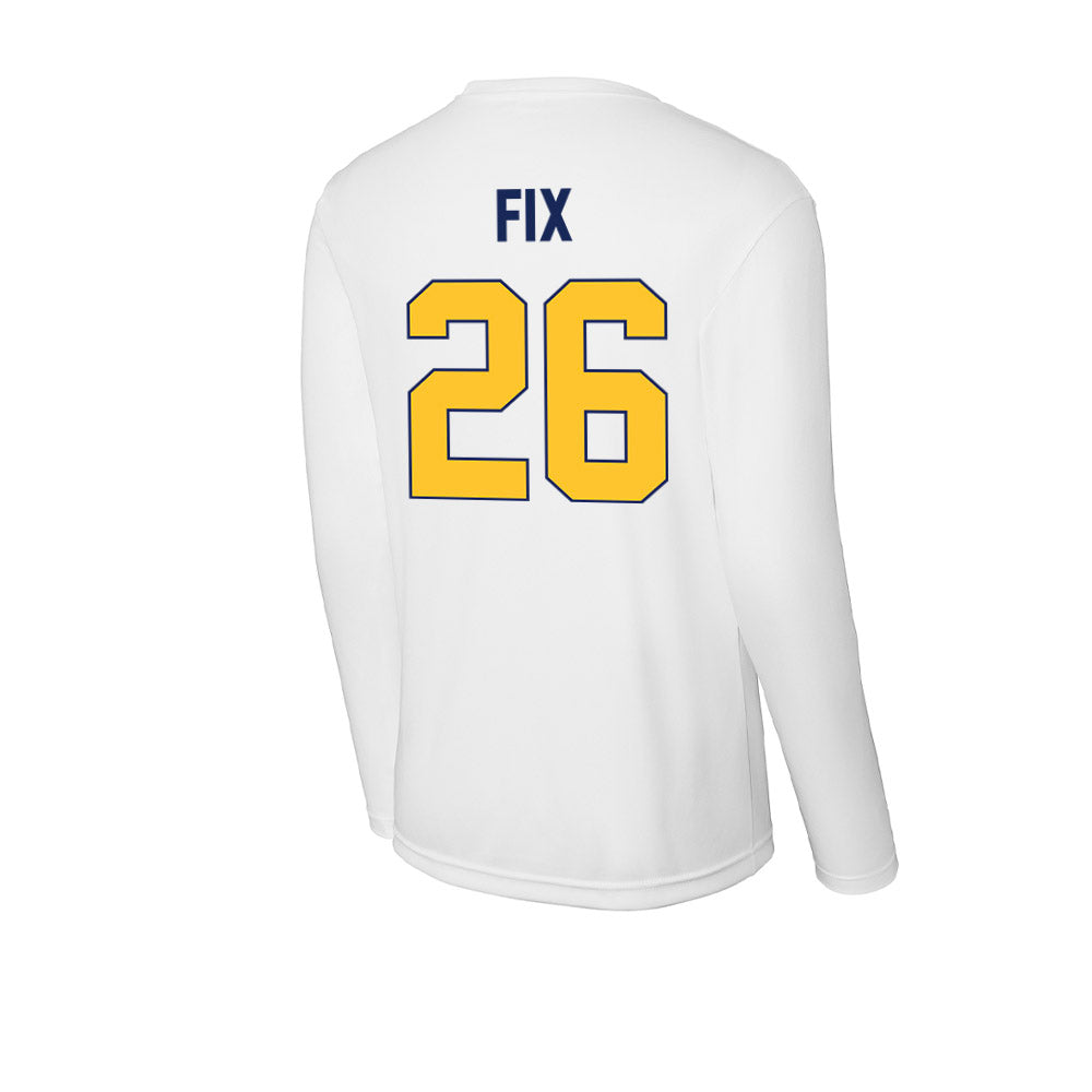 Marquette - NCAA Women's Soccer : Emily Fix - Activewear Long Sleeve T-Shirt-1