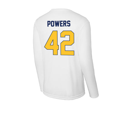 Marquette - NCAA Women's Lacrosse : Molly Powers - Activewear Long Sleeve T-Shirt-1